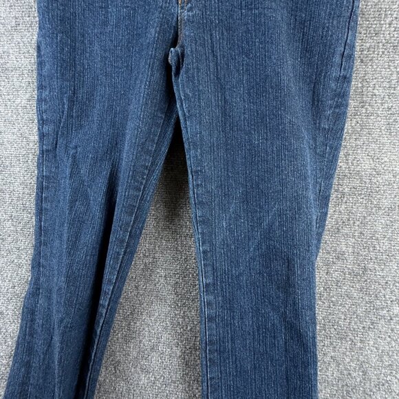 VTG APPLE BOTTOMS BLUE JEANS Women Size 7/8 Cotton Denim Stretch Embroidered - Picture 4 of 16